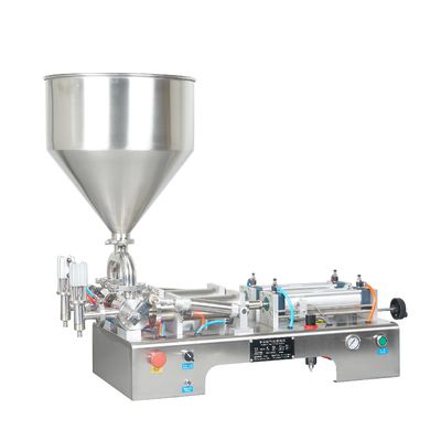 Máquina inteligente de enchimento de líquido de 2 cabeças de alta precisão para mel e suco