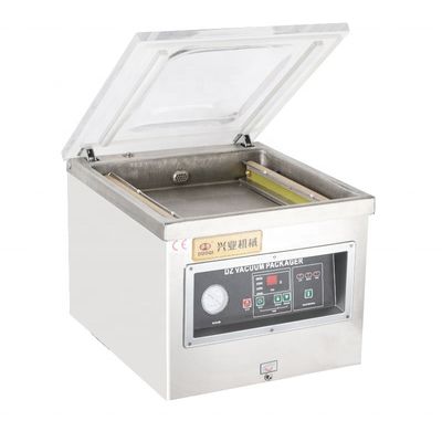 comprar DUOQI DZ-500 Tipo de mesa Automático Peixe Frango Sealer de vácuo com bomba industrializada online manufacture
