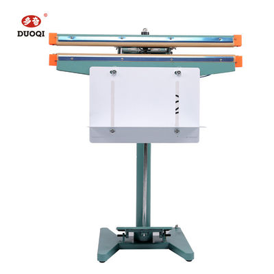 comprar Robusto PFS-650*2 Double Sealer Indústria Alimentar Alumínio Frame Pedal Pedal Sealing Machine online manufacture