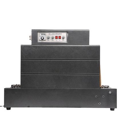 comprar Máquina de embalagem de película de plástico E-CVT com transportador de rede de ferro online manufacture