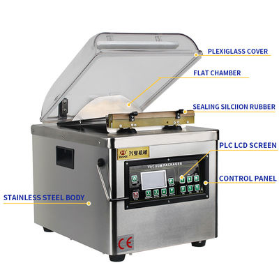 comprar DQVC-260PD Máquina de embalagem a vácuo de câmara à prova de pó para uso empresarial online manufacture