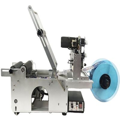 comprar DUOQI MT-50 Máquina de rotulagem manual para garrafas redondas de vários tamanhos online manufacture