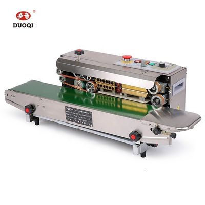 comprar Máquina de vedação térmica de aço inoxidável DUOQI FR-770SS a motor elétrico para filme de embalagem online manufacture