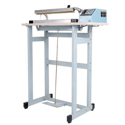comprar 220V DUOQI SFTD-600 CE Ferro Pedal Pedal Enseal Sealer Saco Sealer com faca Sealer térmico Máquina de vedação semi-automática online manufacture