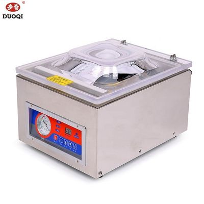 Máquina de embalagem a vácuo automática de aquecimento instantâneo de qualidade alimentar DUOQI DZ-260C