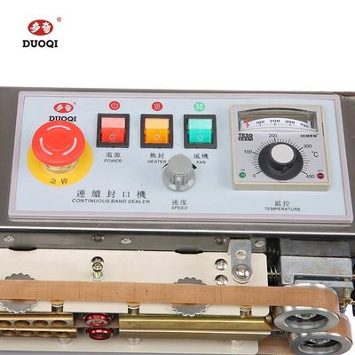 Máquina de vedação de banda contínua elétrica totalmente automática DUOQI FR-770