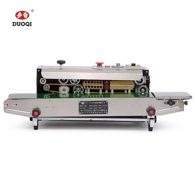 Máquina de vedação de banda contínua elétrica totalmente automática DUOQI FR-770