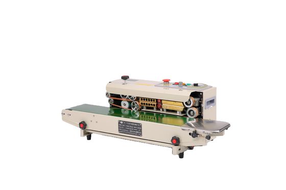 23 kg FR-770 Máquina de vedação contínua de banda de aço inoxidável para embalagens de bolsas