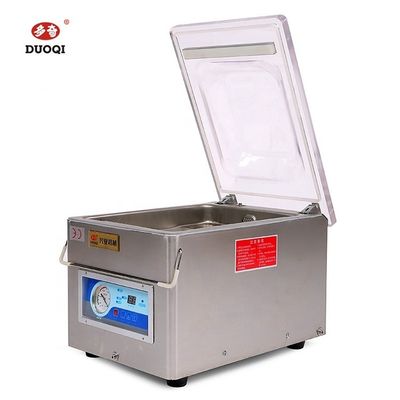Máquina de embalagem a vácuo DUOQI DZ-260 a motor elétrico para embalagem de carne, peixe e frango