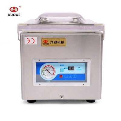 Máquina de embalagem a vácuo DUOQI DZ-260 a motor elétrico para embalagem de carne, peixe e frango