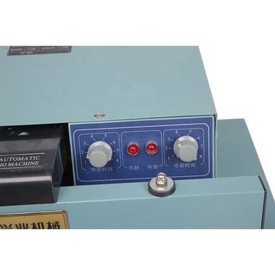 Tipo de embalagem Cartões DUOQI FKR-450 Máquina de vedação de mesa semiautomática para indústria
