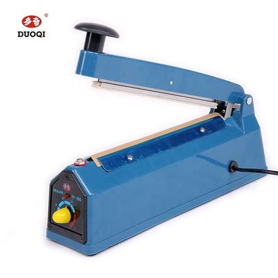 Máquina portátil de vedação de sacos de plástico semiautomática DUOQI SF-200P para embalagens de papel