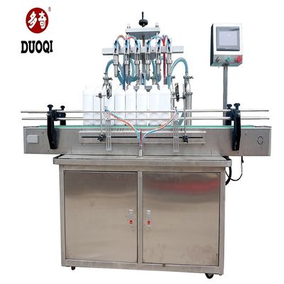 DUOQI YT6T-6G Máquina pneumática de enchimento de líquido 6 bicos de enchimento para leite