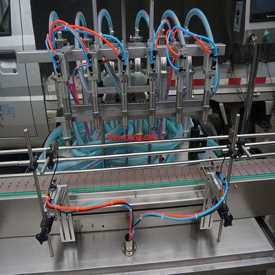 DUOQI YT6T-6G Máquina pneumática de enchimento de líquido 6 bicos de enchimento para leite
