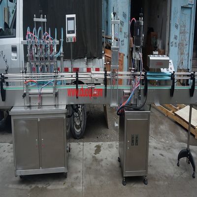 DUOQI YT6T-6G Máquina pneumática de enchimento de líquido 6 bicos de enchimento para leite