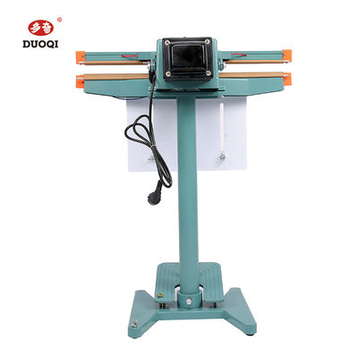 Robusto PFS-650*2 Double Sealer Indústria Alimentar Alumínio Frame Pedal Pedal Sealing Machine