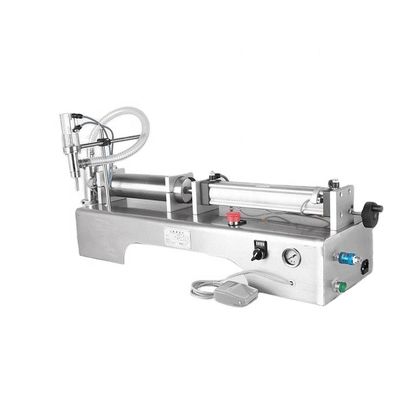 DUOQI Y2WTD Máquina de enchimento de líquido com dois bicos para shampoo e sumo a uma pressão de 0,4 Mpa