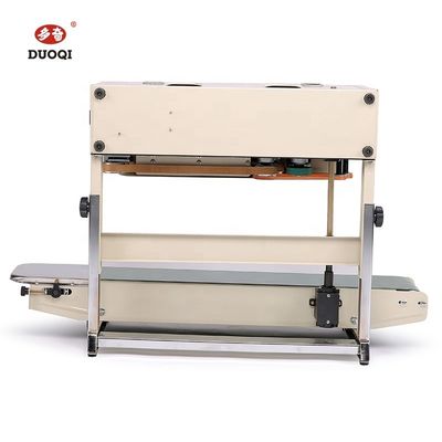 Máquina de vedação de embalagens de plástico DUOQI FR-770LW Sealer de banda contínua de estilo vertical