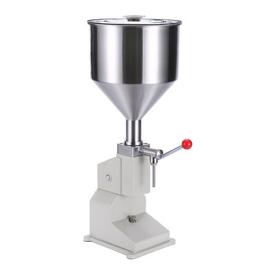 Alta precisão de enchimento ≤ ± 1% 3400 mm DUOQI A-03 Máquina manual de enchimento de pasta e líquido