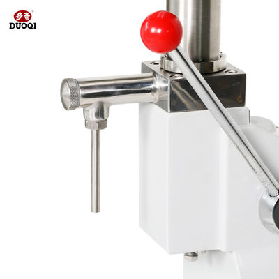 Alta precisão de enchimento ≤ ± 1% 3400 mm DUOQI A-03 Máquina manual de enchimento de pasta e líquido
