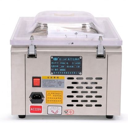 DUOQI DZ-260C Sealer a vácuo de câmara única para embalagens industriais de alimentos de escritório