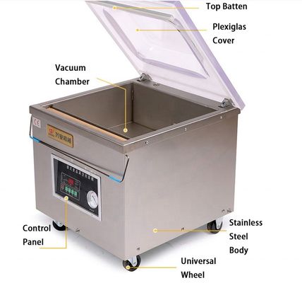 Microcomputador programado para selar rapidamente carne vegetais frutas mantenha-as frescas e portáteis