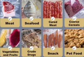 Microcomputador programado para selar rapidamente carne vegetais frutas mantenha-as frescas e portáteis