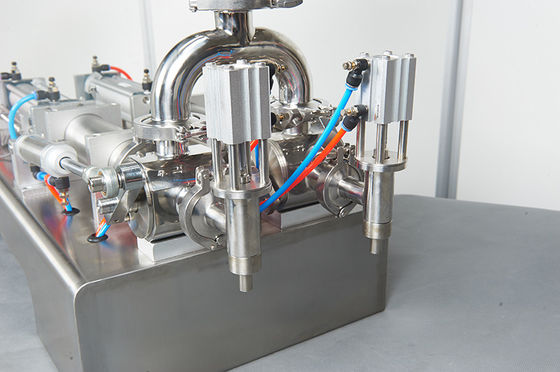 Máquina de enchimento de manteiga de amendoim G2WTD totalmente automática com cabeças duplas
