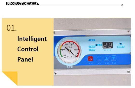 Máquina de embalagem a vácuo de mesa Máquina de embalagem a vácuo de câmara única DZ-260 2 sacos/min