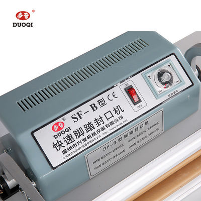 DUOQI SF-1400 CE Ferro Pedal de Pé Enseal Sealer Saco Sealer Pedal de Pé Sealing Machine