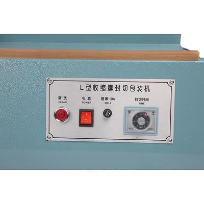 750 mm Embalagens alimentares Sacos de plástico tipo L Máquina de corte de vedação para produtos de ferro