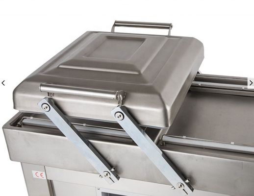 DUOQI DZ Q -400/2SB CE Embalagem de câmara dupla para equipamento de bife de peixe e carne bovina líquida