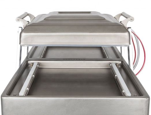 DUOQI DZ Q -400/2SB CE Embalagem de câmara dupla para equipamento de bife de peixe e carne bovina líquida