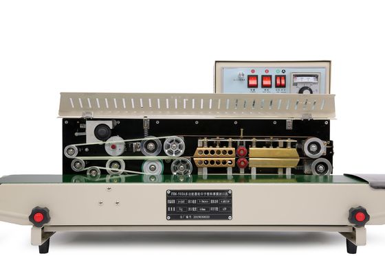 FRM-980A Máquina portátil de vedação de banda horizontal para vedação contínua de sacos 864235,5 cm