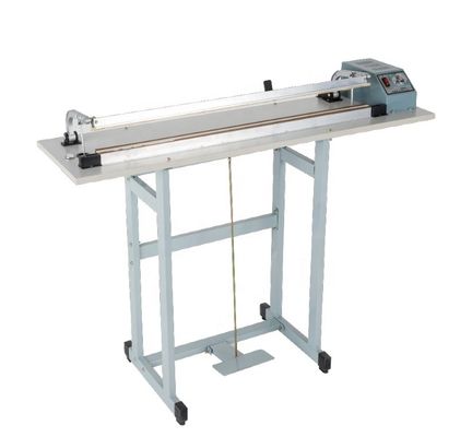 10 KG DUOQI SFTD-800 CE Ferro Pedal de indução de calor semiautomático Enseal Sealer Saco garrafa máquina de vedação