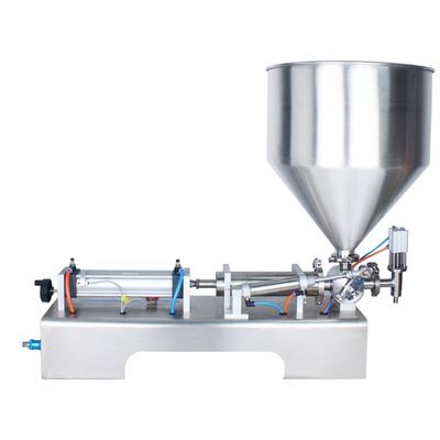 Tipo de embalagem Máquina de enchimento de pasta de pistão pequeno semiautomática de 110 V