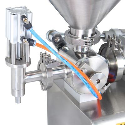 Tipo de embalagem Máquina de enchimento de pasta de pistão pequeno semiautomática de 110 V