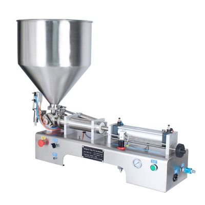 Máquina de preenchimento industrial de pasta semiautomática G1WTD-200-2500ML