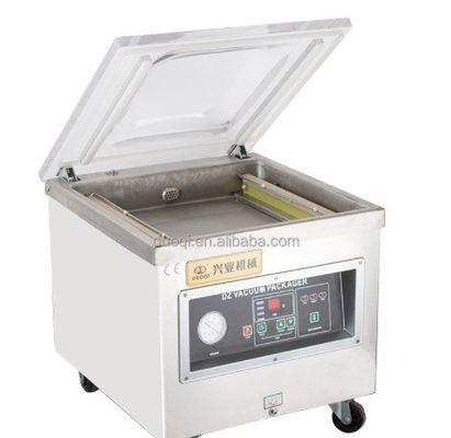 DUOQI DZ-360 Selador a vácuo de barra de dupla vedação para embalagens de carne e alimentos