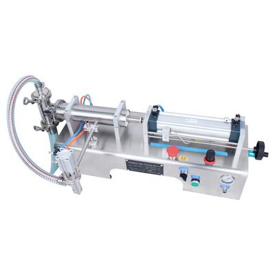 Máquina de enchimento de pistão de cabeça única multifuncional Y1WTD-30-300ml para líquido mais barato