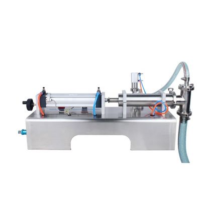 Máquina de enchimento de pistão de cabeça única multifuncional Y1WTD-30-300ml para líquido mais barato