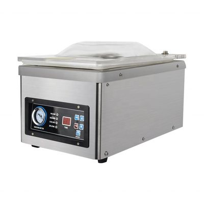 DUOQI DQVC-210 Sellador a vácuo 68750 mm para vestuário alimentos bife produto químico líquido