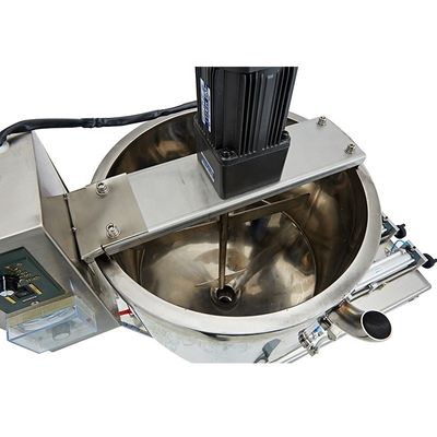 DUOQI G1WTD HM Máquina industrial de enchimento para pasta espessa com caldeira