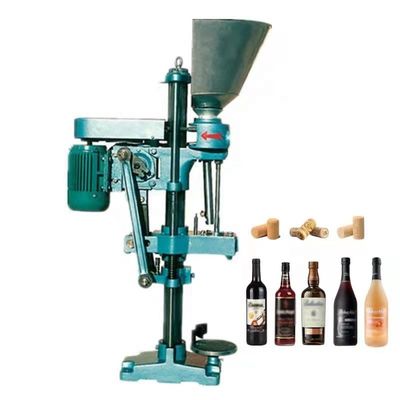 Máquina semi-automática de tampa ROPP de cortiça para garrafas de vidro de vinho DUOQI ZRTY-1F para vinho tinto