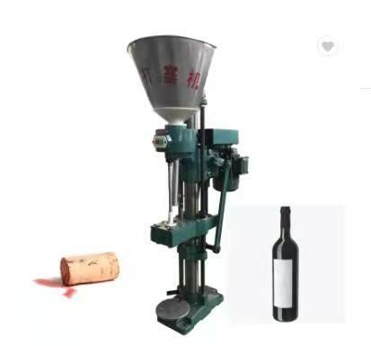 Máquina semi-automática de tampa ROPP de cortiça para garrafas de vidro de vinho DUOQI ZRTY-1F para vinho tinto