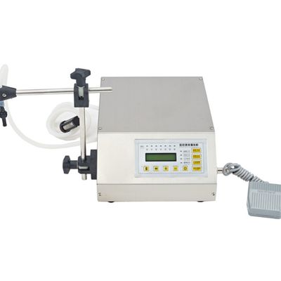 Máquina semiautomática de enchimento e tampa de líquidos para óleo, água potável, bebida vinícola