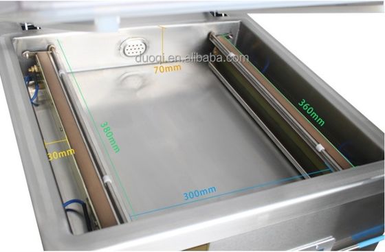 Tipo de mesa Máquina de embalagem comercial a vácuo DZ-360 Double Chamber Vacuum Sealer