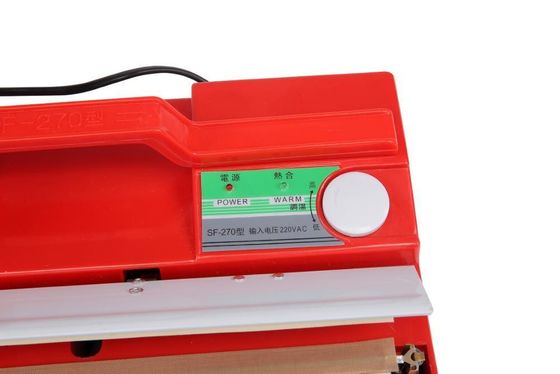 SF-270 Cor Vermelha Portátil Manual Prensa de Mão de Plástico 27cm Corpo de Plástico Portátil