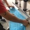 Semi-automático 660mm DUOQI 660GSJ Mini Home Pneumático Pedal Sealer para refrigeração do tanque de água