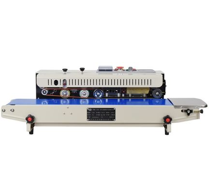 FRD-1000 Máquina de vedação de banda horizontal para impressão de tinta com caixa de tipo de embalagem 26 kg